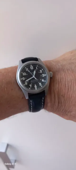 Reloj Fossil Negro y Plateado