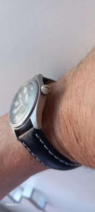 Reloj Fossil Negro y Plateado