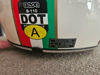 Casco Moto Beon Vintage Talla L