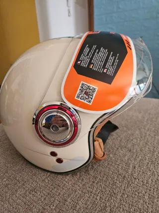 Casco Moto Beon Vintage Talla L