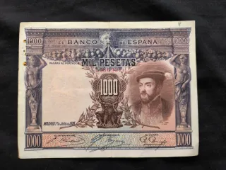 Billete 1000 Pesetas Banco de España 1925