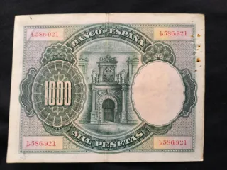 Billete 1000 Pesetas Banco de España 1925