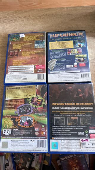 Lote juegos PS2