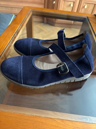 Zapatos Mimao Azul Talla 36