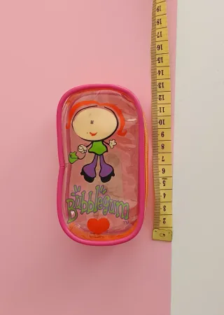 Mini estuche vintage Bubble Gum, con utensilios