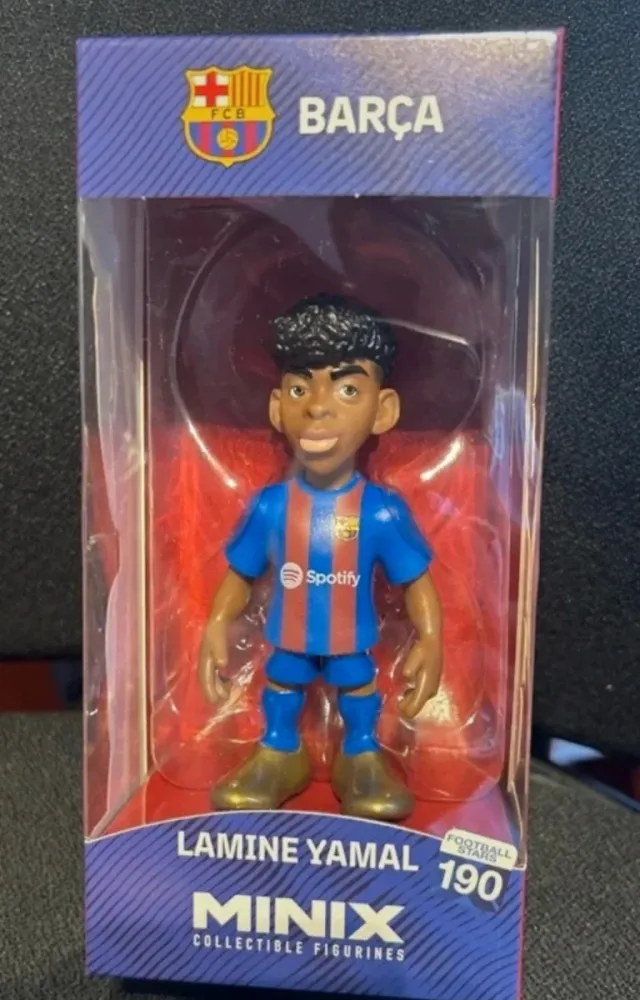 Figura Minix Lamine Yamal 12 cm FC Barcelona