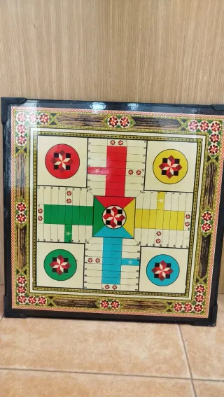 Tablero Juego Oca y Parchís Vintage