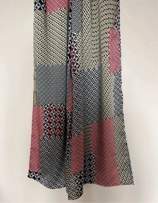 Pantalón estampado patchwork