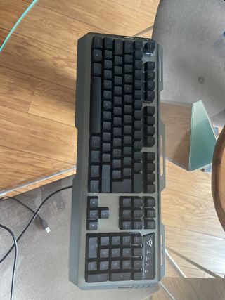 Teclado Gaming Trust Negro y Gris