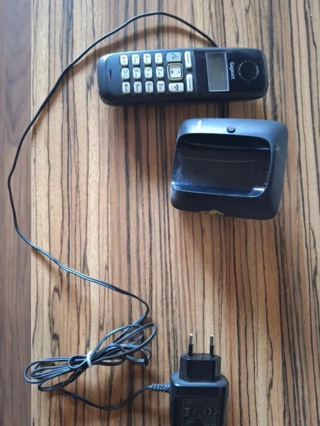 Teléfono Inalámbrico Gigaset AS350 Negro