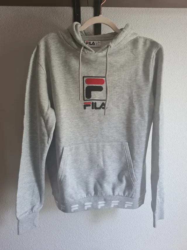 Sudadera Fila Gris Talla S
