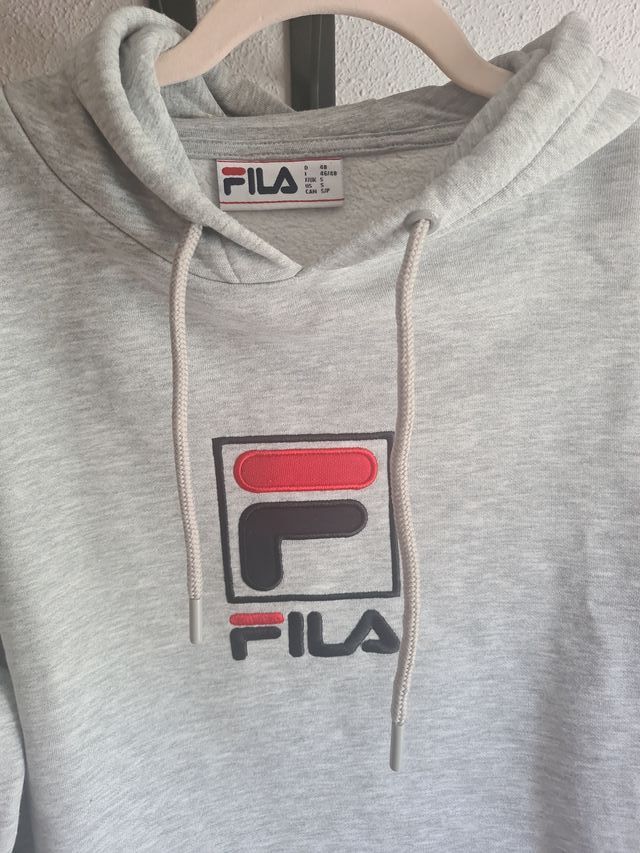 Sudadera Fila Gris Talla S