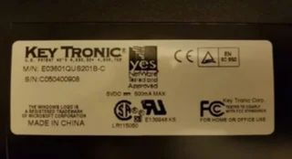 Teclado Keytronic Negro