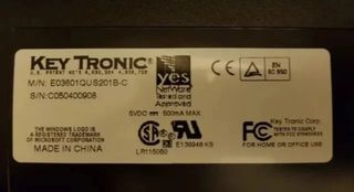 Teclado Keytronic Negro
