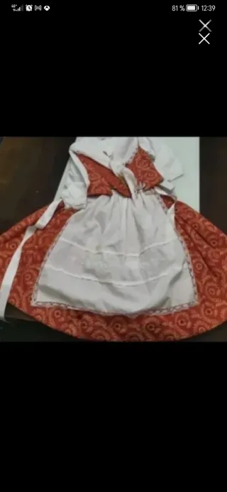 Traje Huertana Niña