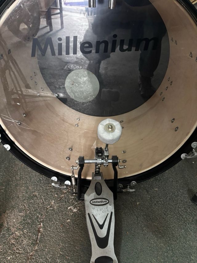 Batería Millenium Negra Completa