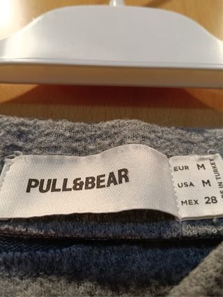 Conjunto Falda y Top Gris Pull&Bear