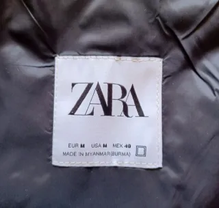 Chaqueta Zara acolchada hombre