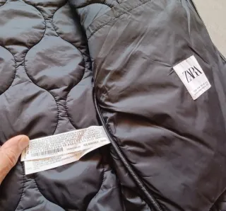 Chaqueta Zara acolchada hombre