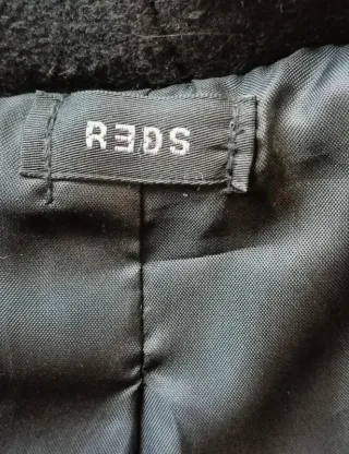 Cappotto nero doppiopetto taglia S/M