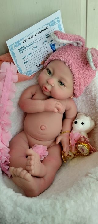 Bebé Reborn Silicona 42 cm