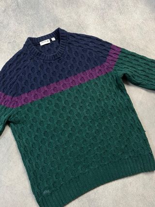 Jersey Lacoste Verde y Morado