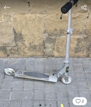 Patinete plegable aluminio