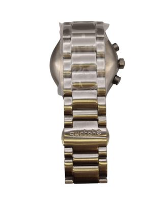 RELOJ CRONOGRAFO SWATCH YVS507G DARK BLUE IRONY + CAJA *A ESTRENAR