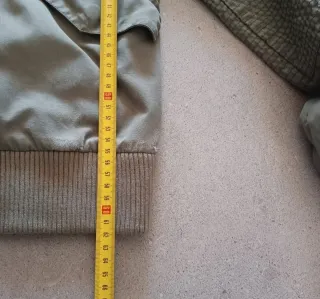 Cazadora Pull and Bear verde militar vintage