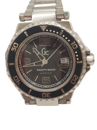 RELOJ DE CUARZO GC X79004G2S 300M 43MM  CRISTAL ZAFIRO CORONA A ROSCA ACERO