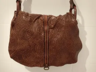 Borsa firmata Campomaggi Brown