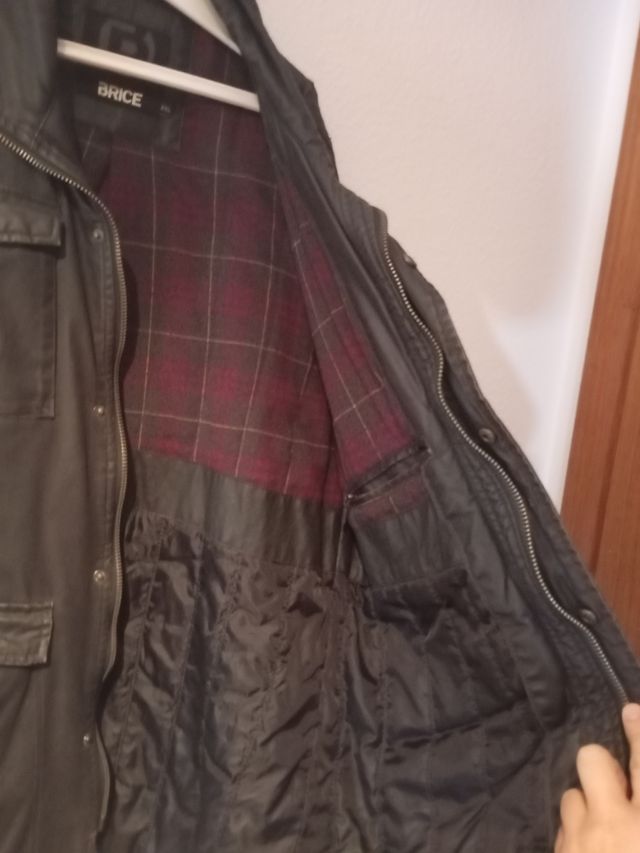 Chaquetón BRICE invierno marrón Talla xxl