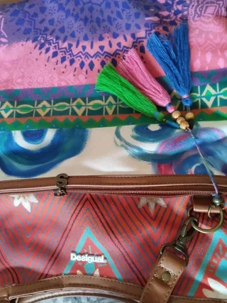 Bolso Desigual estampado mano/bandolera
