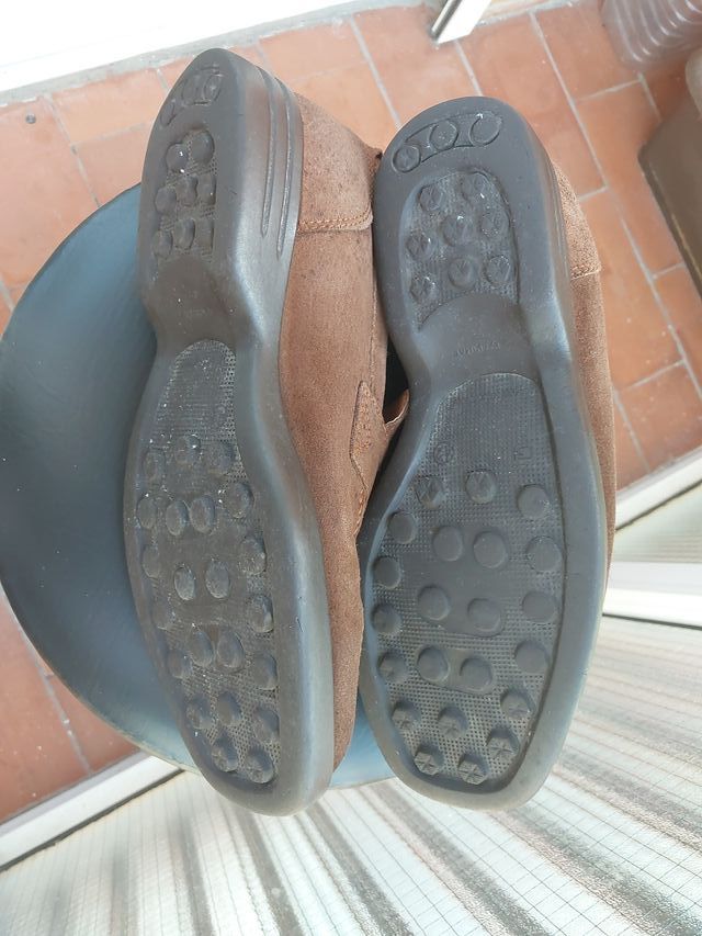 Mocasines de gamuza Springfield marrones