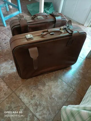 Maletas antiguas de cuero