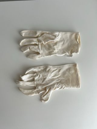 Guantes blancos disfraz ALDO VANDINI