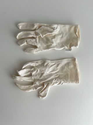 Guantes blancos disfraz ALDO VANDINI