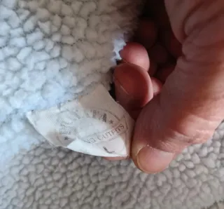 Cazadora vaquera Privata sherpa vintage años 90