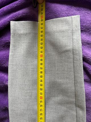 Pantalon gris claro de Zara. Talla L. Nuevo.