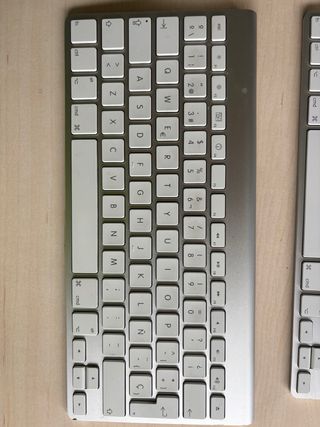 Teclados y Ratones Apple Plata/Blanco
