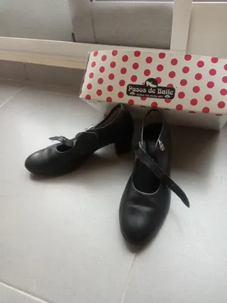 Zapatos Flamenca Carleti Negros