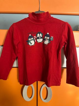 Maglia Fagottino rossa collo alto 30/36 mesi