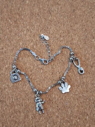 Pulsera Plata Ley Temática Veterinaria