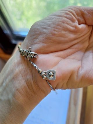 Pulsera Plata Ley Temática Veterinaria