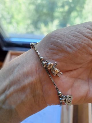 Pulsera Plata Ley Temática Veterinaria