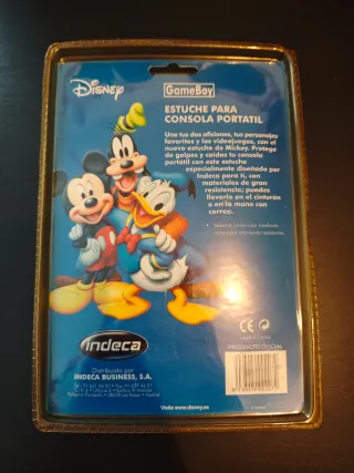 Funda para Gameboy Avance SP Mickey Mouse nueva
