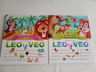 2 libros: El bosque y La Selva
