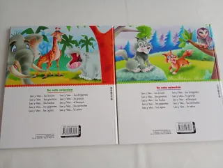 2 libros: El bosque y La Selva
