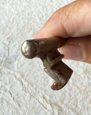 Par de llaves antiguas forjadas a mano