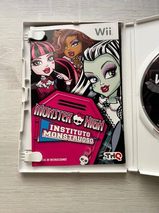 Monster High Instituto Monstruoso Wii